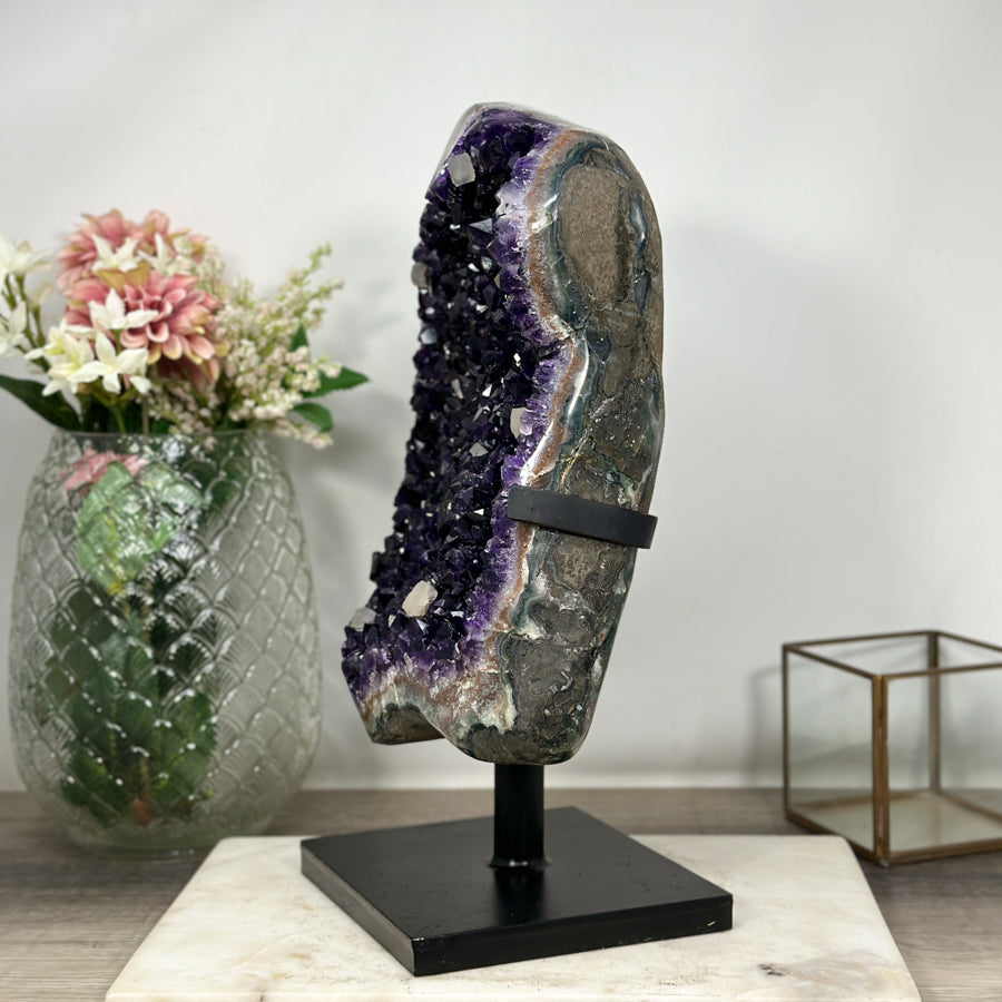 Large Natural Amethyst Specimen – Ideal for Home Decor - MWS0904