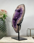 Outstaning Large Amethyst Stone with Stalactite Eyes - AWS0884