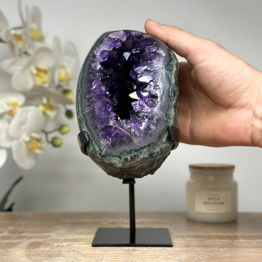 Beautiful Natural A Grade Amethyst Geode - MWS1725