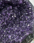 A Grade Large Natural Amethyst with Quartz Shell - MWS0158