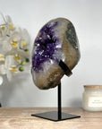 Natural urguuayan Amethyst Geode with Cuarz Shell - MWS1375