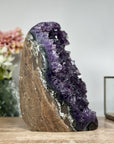 Large Natural Amethyst Specimen with Cut Base - CBP1067