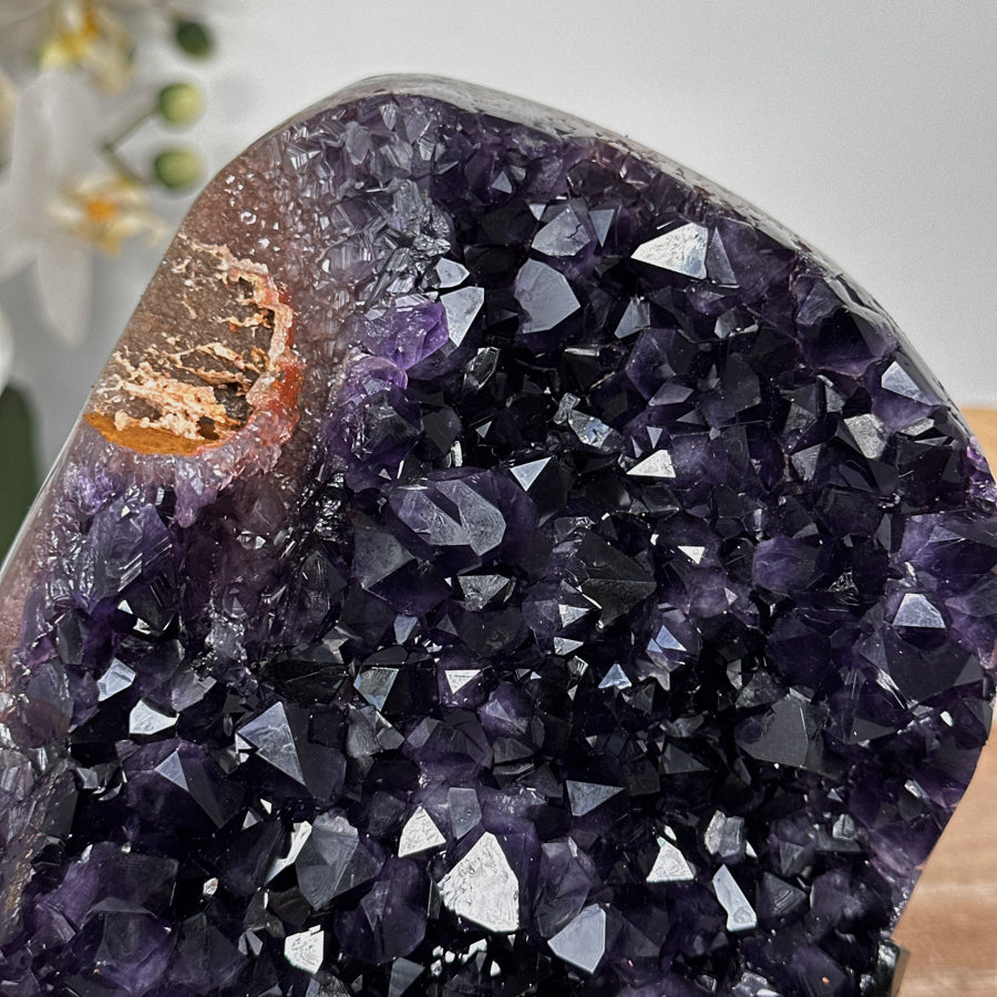 Deep Purple A Grade Uruguayan amethyst Cluster - MWS1322