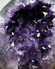 Stunning Natural Amethyst Geode with Large & Shinny Crystals - MWS1481