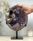 Huge Natural AMethyst & Agate Geode - MWS1453