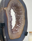 Natural Amethyst & Agate Geode Portal - MWS1671