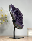 Natural Amethys Crystal Specimen, Perfect Table Centerpiece - MWS1365