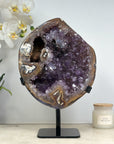 Huge Natural AMethyst & Agate Geode - MWS1453