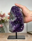 Polished Amethyst Stone, Deep Purple Amethyst Specimen - AWS0555