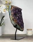 Stunning Amethyst & Jasper Stone Crystal Specimen - MWS1668