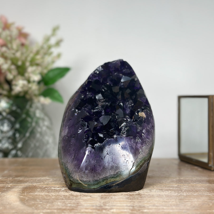 Beautiful Natural Amethyst Stone Cathedral, Perfect Gift - CBP0749