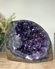 Beautiful Natural Amethyst Geode with Cut Base - CBP0531