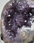 Amethyst & Jasper Stone Geode - MWS1195