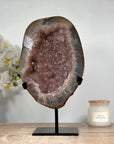 Large Natural Pink Amethyst Geode - MWS1332