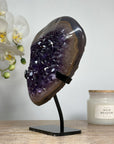 Natural Uruguayan Amethyst & Agate Crystal Cluster - MWS1593