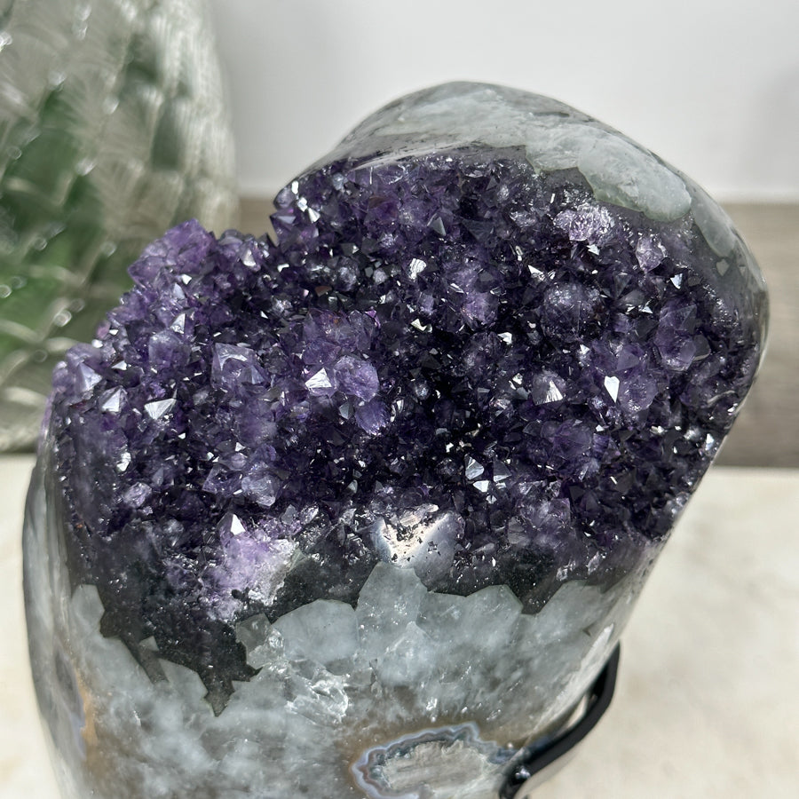 uperb Natural Amethyst Specimen with Double Crystallization - MWS0910