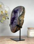 Stunning Amethyst Geode with Large & Shinny Crystals - MWS1356