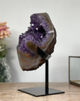 Amethyst Crystal Cluster with Beautiful yellow Banding - MWS1157