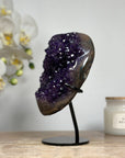 Natural A Grade Uruguayan Amethyst Specimen, Perfect for Desk Decor - MWS1591