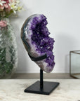 Outstaning Natural Amethyst Cluster with Super Shinny Crystals - AWS1089