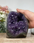 Top Quality Natural Amethyst Crystal Cave Self Standing Centerpiece - CBP1055