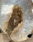 Natural Yellow Sugar Druzy Geode - MWS1597