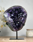 Uruguayan Amethyst Specimen with Large & Deep Purple Crystals - MWS1609