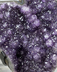 Natural Amethyst Cluster from Uruguay with Beautiful Stalactite Formations - AWS1440