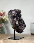 Beautiful Rare Amethyst & Calcite Crystal Specimen from Uruguay - MWS0948