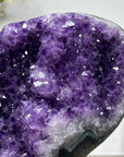 Outstaning Natural Amethyst Cluster with Super Shinny Crystals - AWS1089