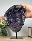 Outstanding Natural Amethyst, Agate & Calcite Cluster - MWS1060