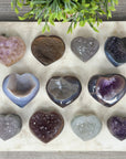 Mixed Minerals Hearts Set - MHLT0271