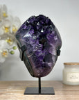 A+ Grade Deep Purple Amethyst Cluster - MWS1642