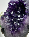 Natural Deep Purple Amethyst Geode with Deep Purple Crystals - MWS1092