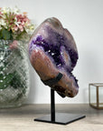 Stunning Large Amethyst & Pink Jasper Specimen - MWS1233