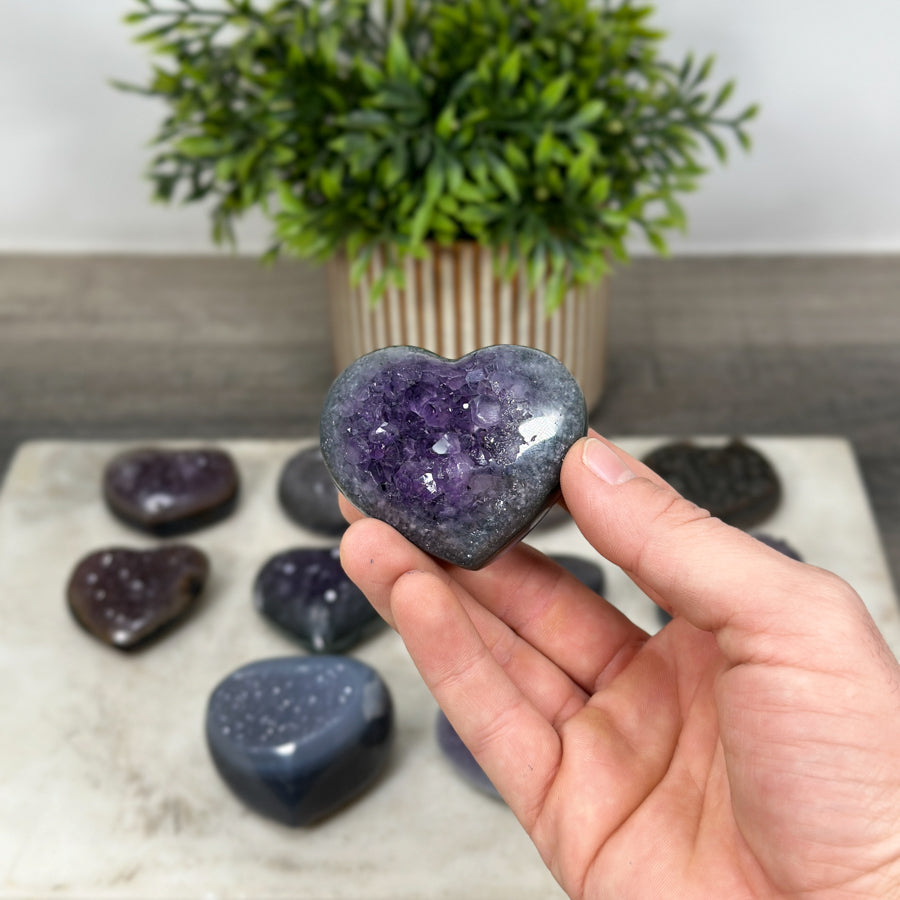 Mixed Minerals Hearts Set - MHLT0268