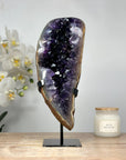 Large Natural Amethyst Geode with Deep Purple Crystals - MWS1625