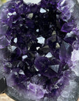 Stunning Deep Purple Natural Amethyst Geode - MWS1721