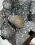 Natural Quartz Formation with Rare Calcite Formation - MWS1068