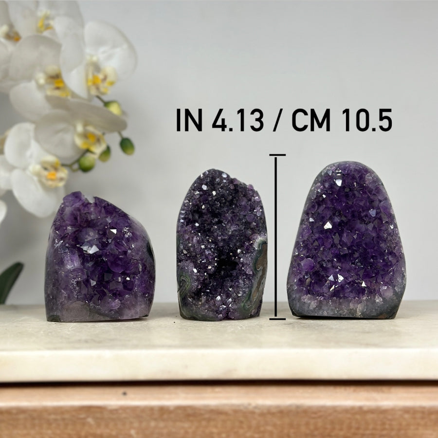 Amethyst Cathedrals Lot - AMLT0196