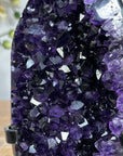 Premium Quality Amethyst Geode, Metallic Stand Included - MWS1722