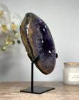 Stunning Amethyst Geode with Large & Shinny Crystals - MWS1356