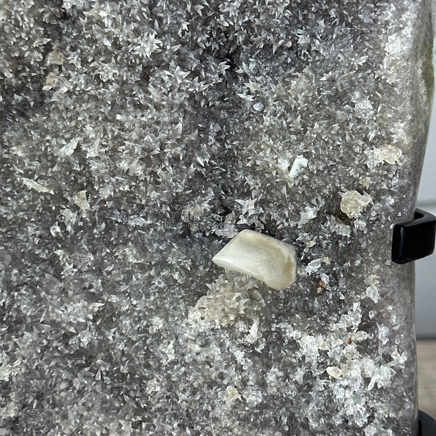 Massive Quartz Specimen with Intricate Calcites and Sparkling Crystals - AWS1437