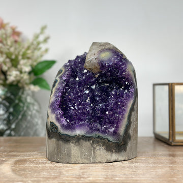 Stunning Natural Amethyst Stone Geode - CBP0825