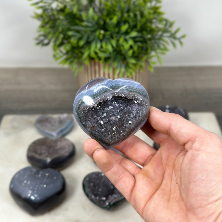 Mixed Minerals Hearts Set - MHLT0267