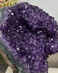 XXL Amethyst Specimen with Jasper Shell and Salactite Formations - AWS1435