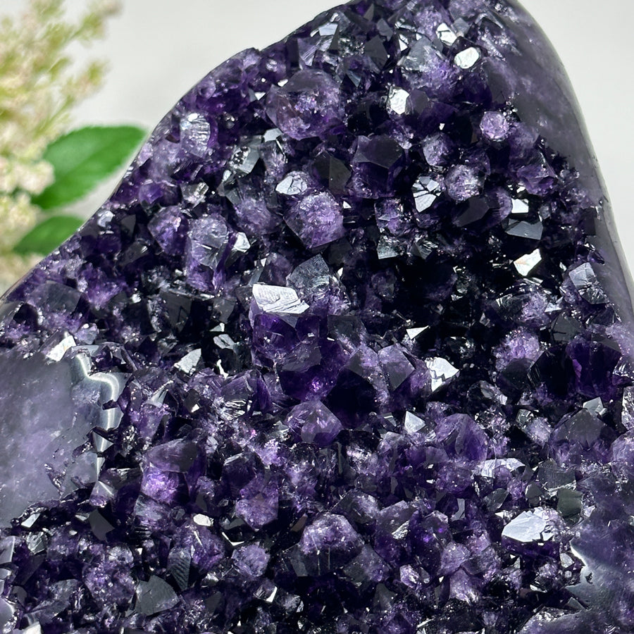 Premium Quality Amethyst, Deep Purple and Shinny Crystals - CBP0394