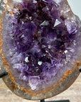 Natural Uruguayan Amethyst Cluster, Stand Included - MWS1583