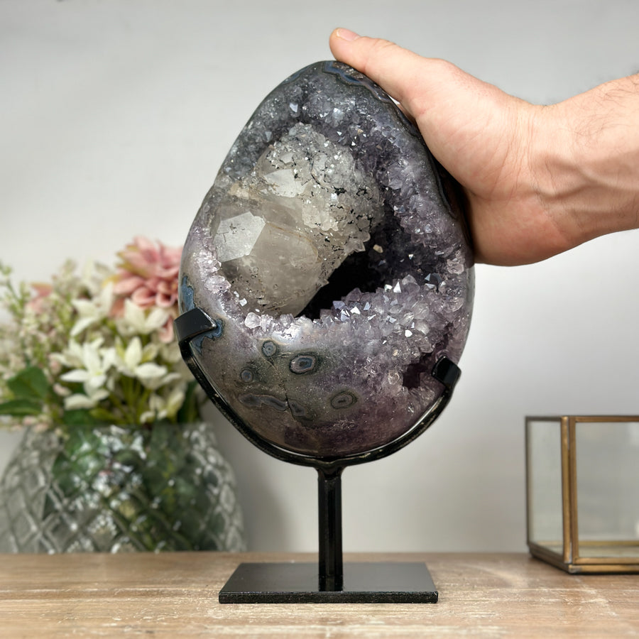 Huge Calcite Crystal Geode, Collector Grade Specimen - MWS1059