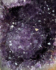 Top Quality Huge Amethyst & Quartz Specimen with Beautiful Stalactite Eye - MWS1618